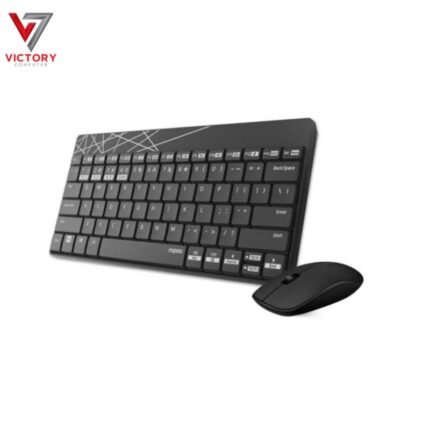 Rapoo 8000M Wireless Mini Keyboard & Mouse Combo