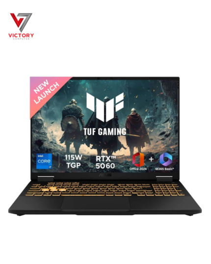 Asus TUF F1614th Gen Core i7-14650HX, 32GB DDR5, 1TB SSD, NVIDIA RTX 5060 8GB Graphics, 16.1" FHD+ IPS 165Hz