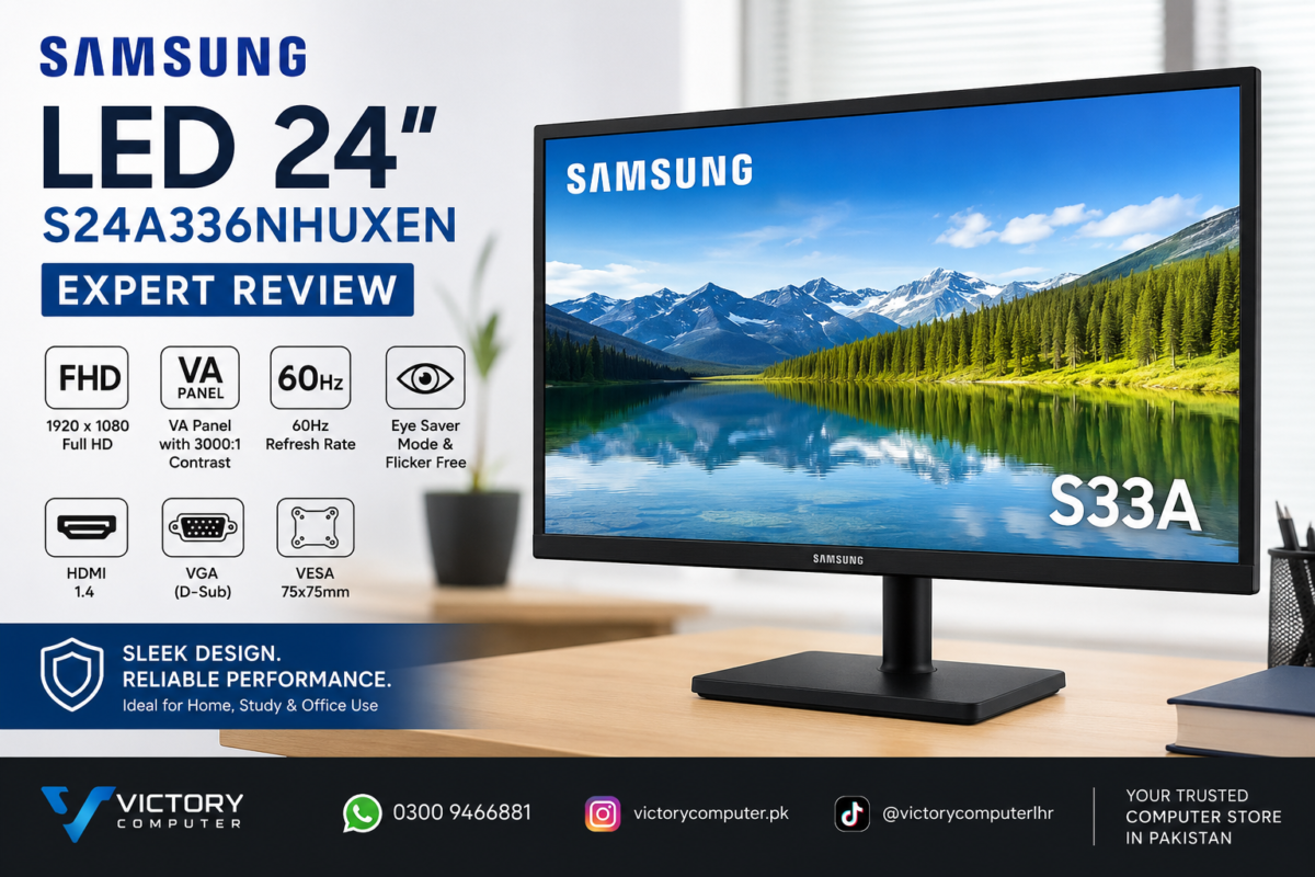 Samsung LED 24″ S24A336NHUXEN monitor expert review