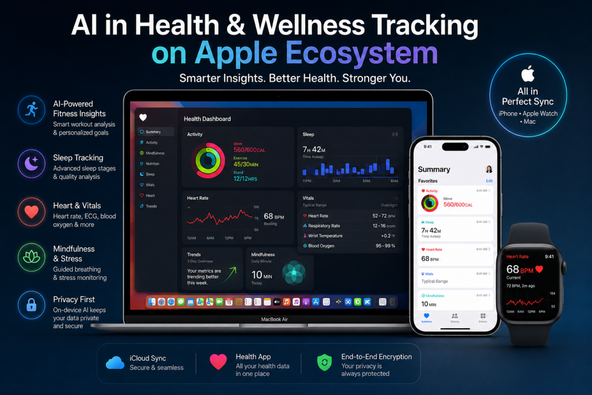AI in Health and Wellness Tracking on Apple Ecosystem