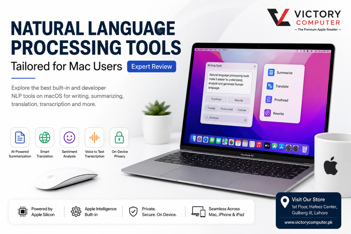 Natural language processing tools for Mac users