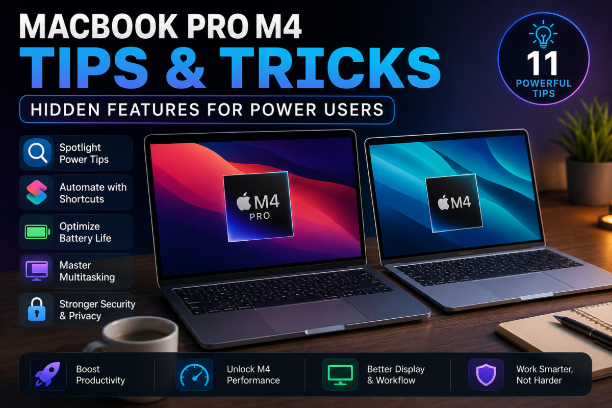 MacBook Pro M4 tips and tricks with hidden features for power users