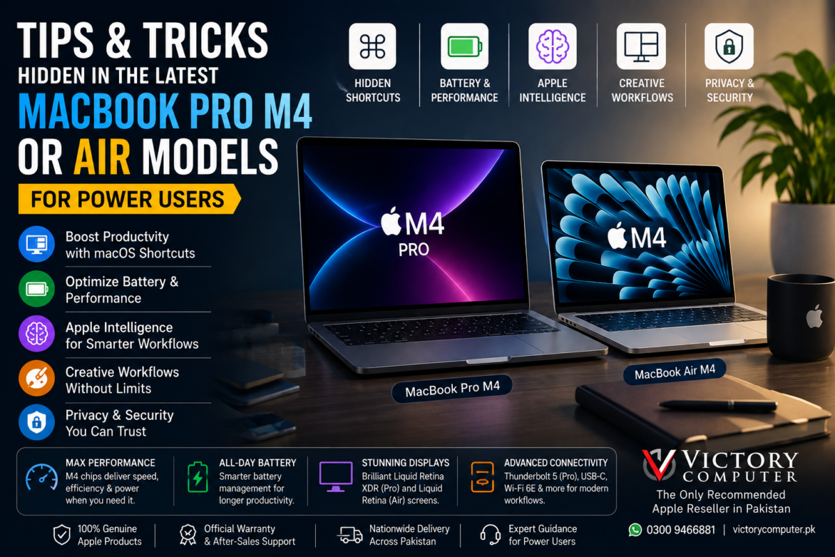 MacBook Pro M4 and MacBook Air M4 tips and tricks for power users