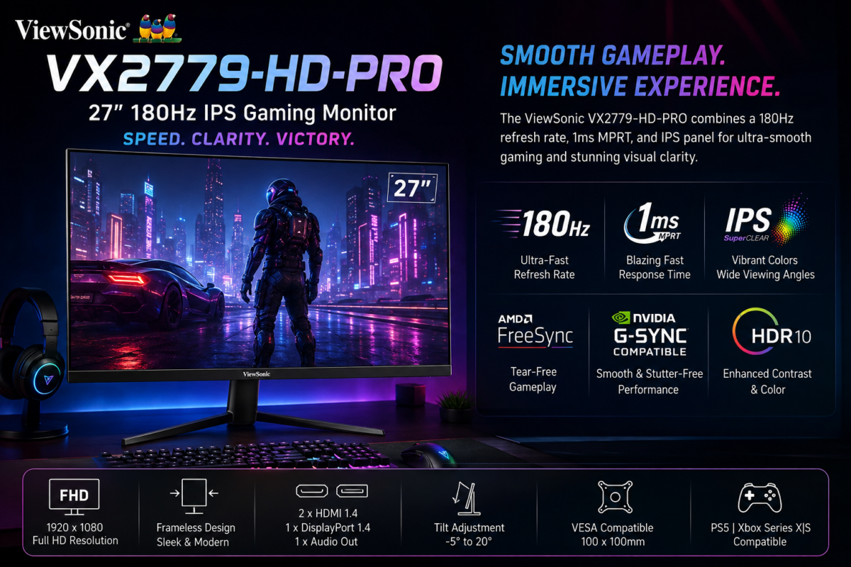 ViewSonic VX2779-HD-PRO
