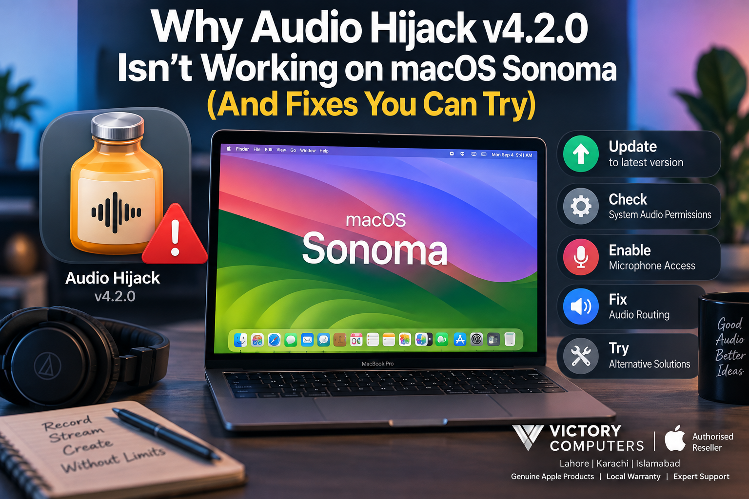 Audio Hijack v4.2.0 macOS Sonoma