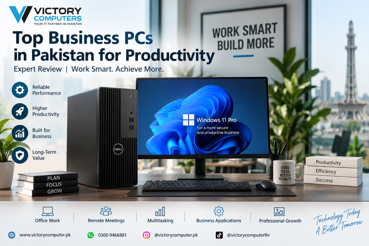 Top Business PCs in Pakistan for office productivity and professional work