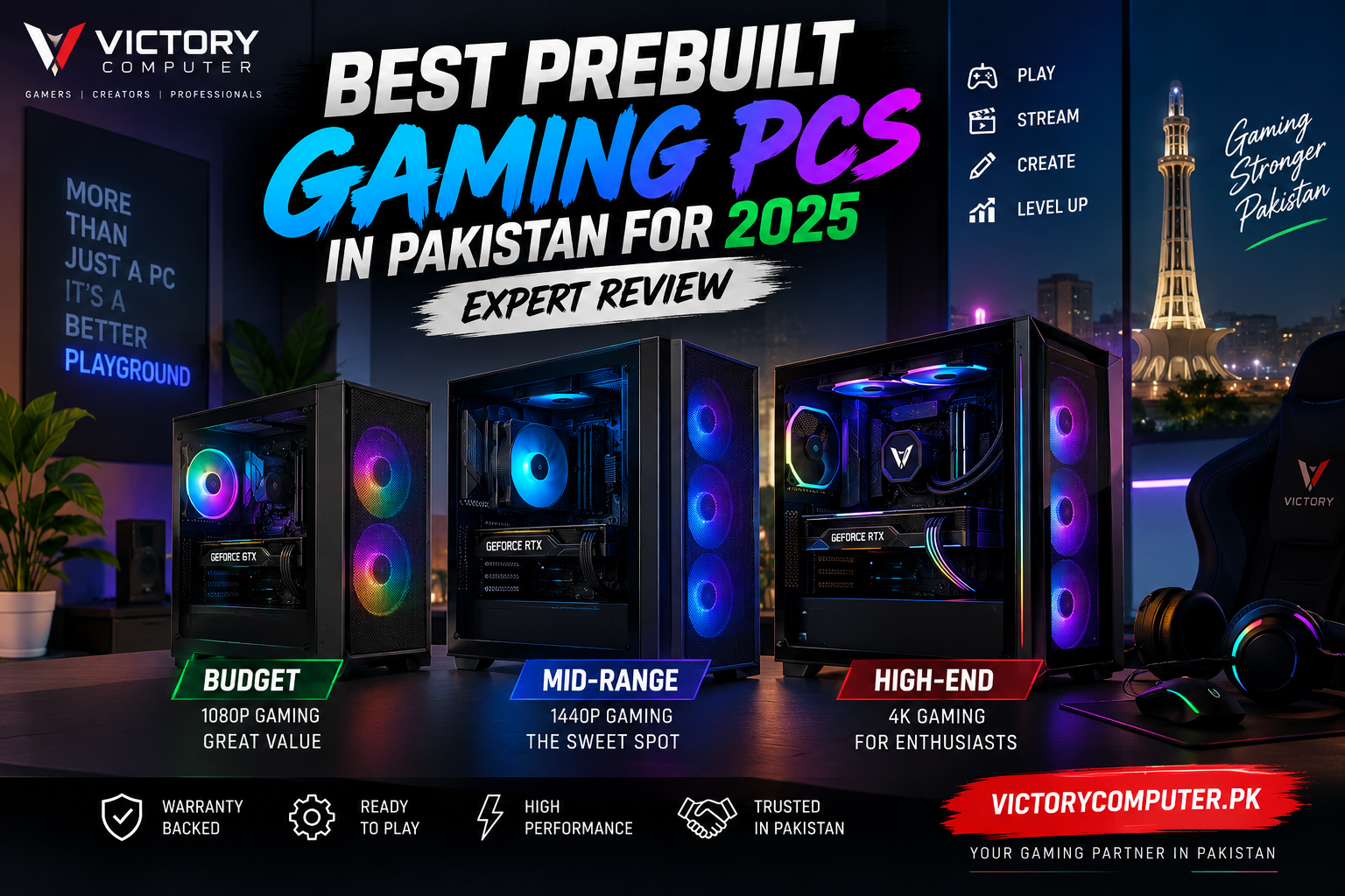 How to Build a Gaming PC in Pakistan Step by Step Guide by Victory Computers