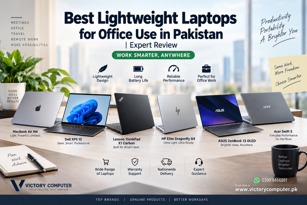 Best Lightweight Laptops for Office Use in Pakistan