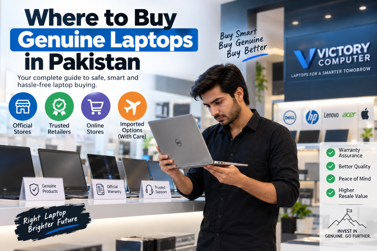 Where to buy genuine laptops in Pakistan – trusted laptop buying guide