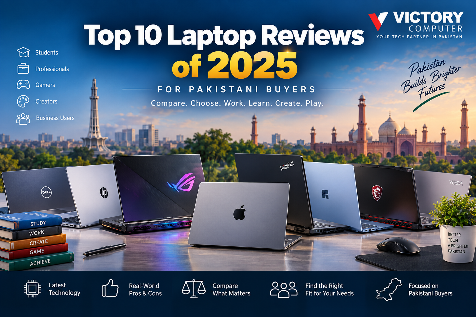 Top 10 Laptop Reviews of 2025 for Pakistani Buyers