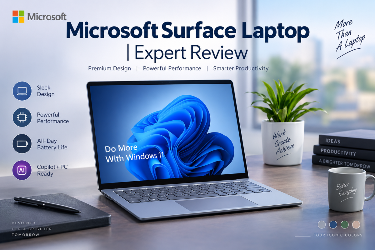 Microsoft Surface Laptop expert review with Windows 11 and Copilot+ PC