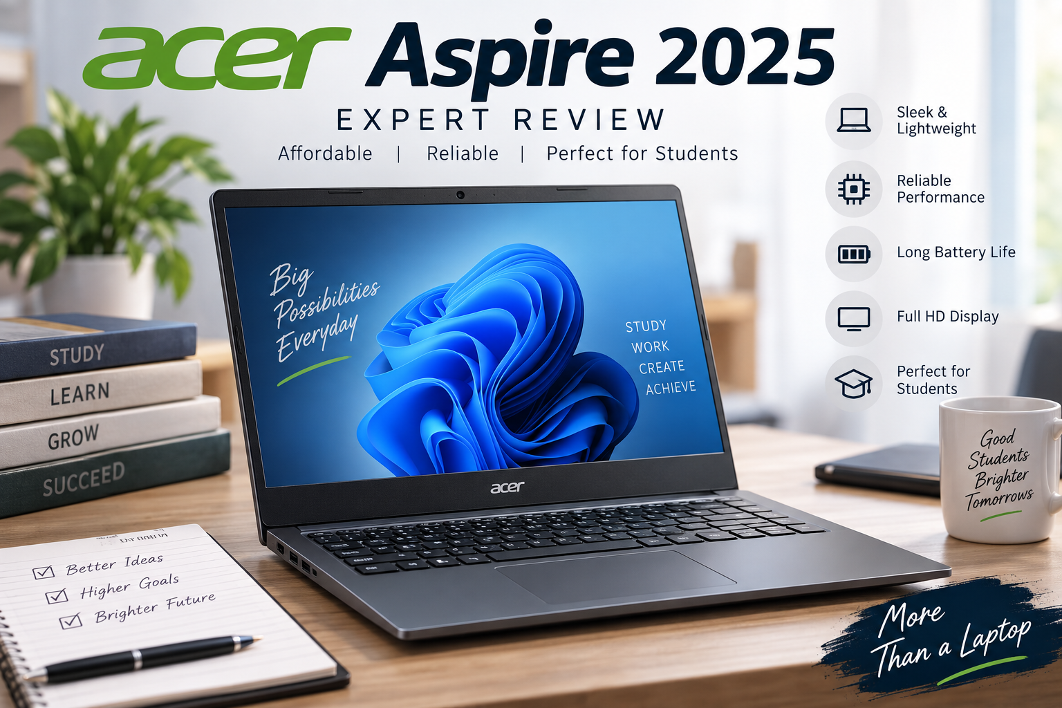 Acer Aspire 2025 expert review laptop for students and everyday use