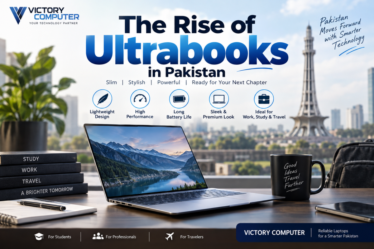 The Rise of Ultrabooks in Pakistan – lightweight laptops for students and professionals