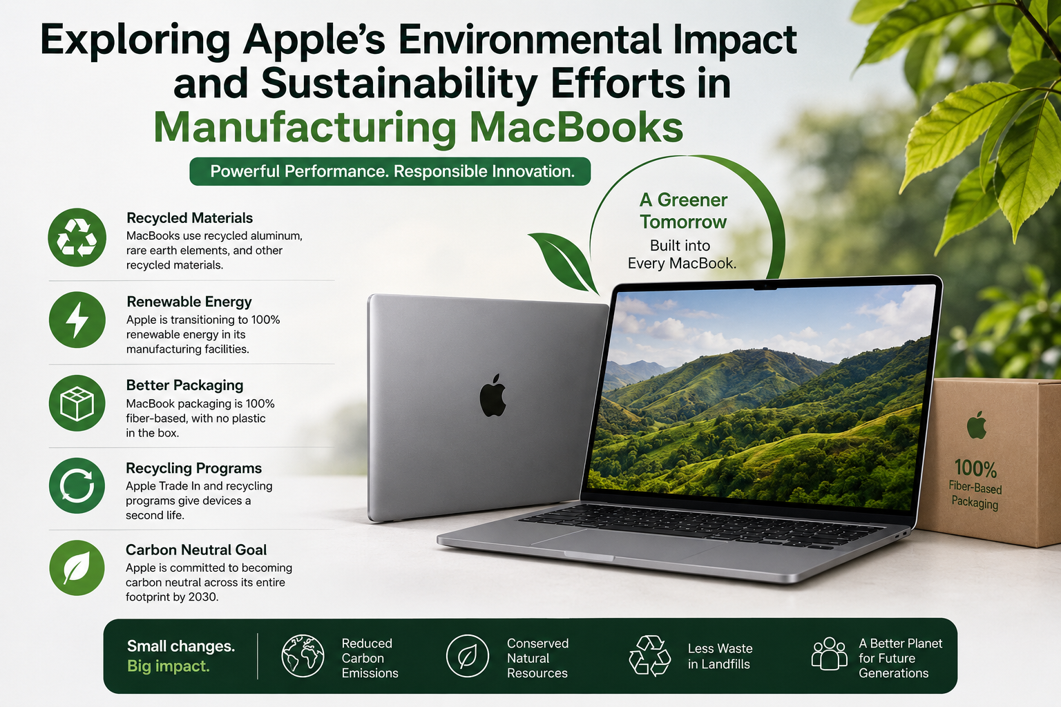 Apple MacBook Sustainability and Environmental Impact