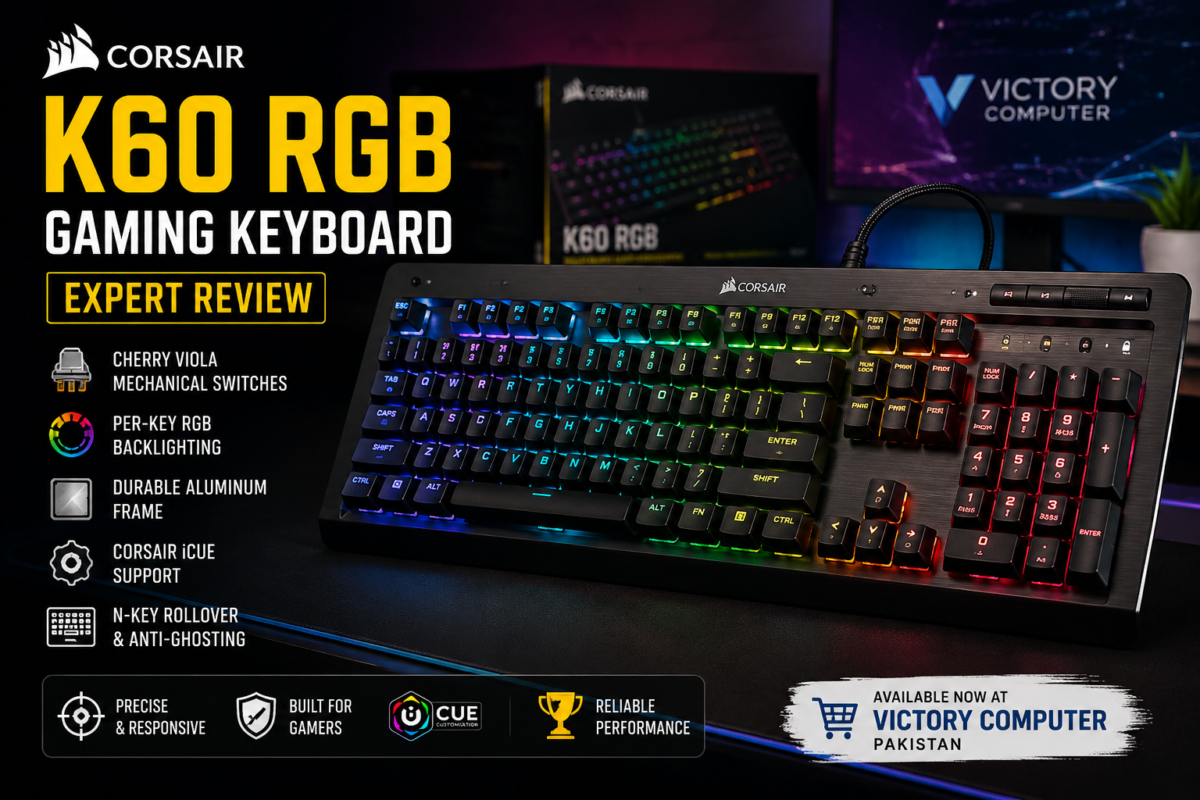 Corsair K60 RGB Gaming Keyboard