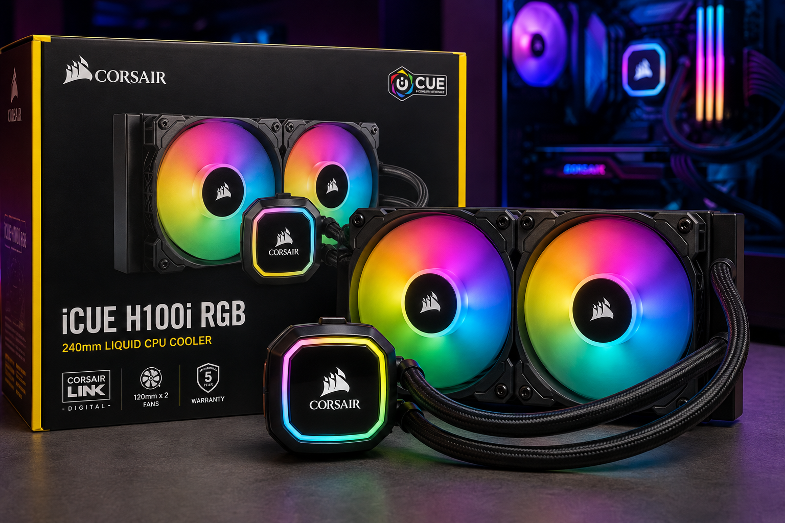 Corsair iCUE 5000X Black CC-9011212 RGB gaming PC case expert review