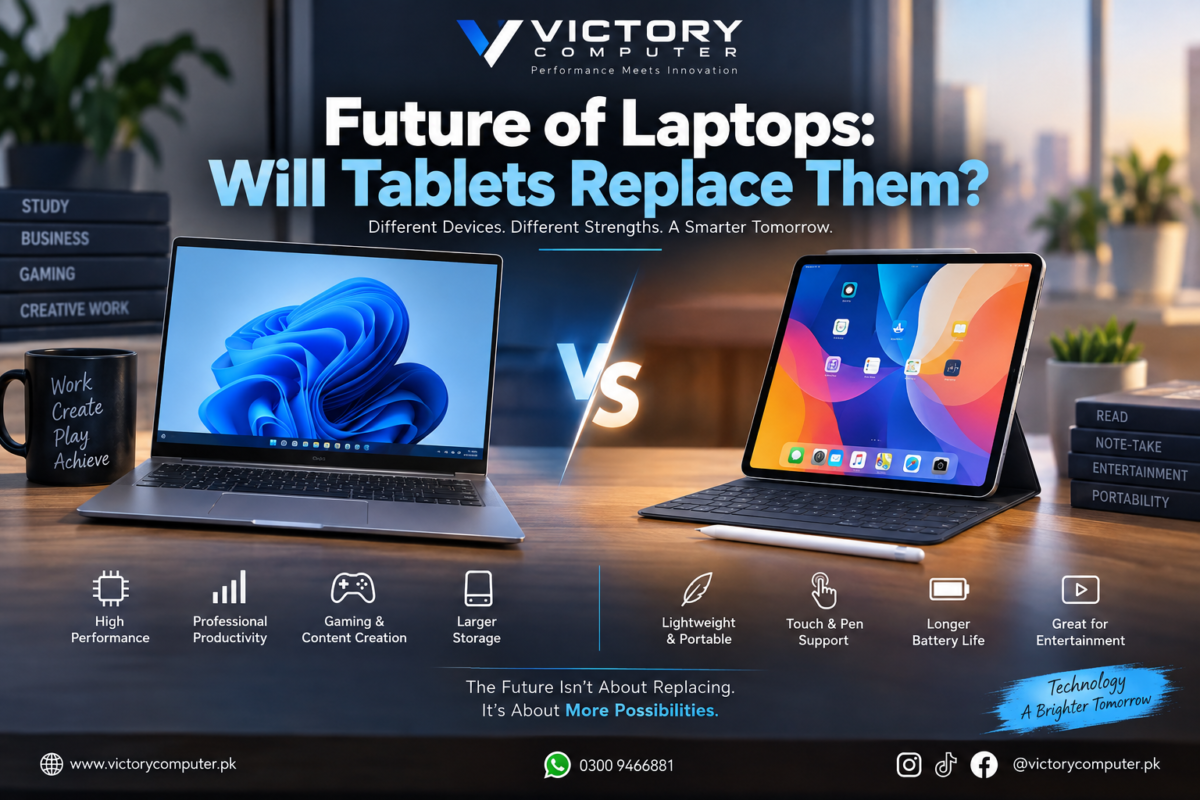 Future of Laptops – Laptop vs Tablet Comparison