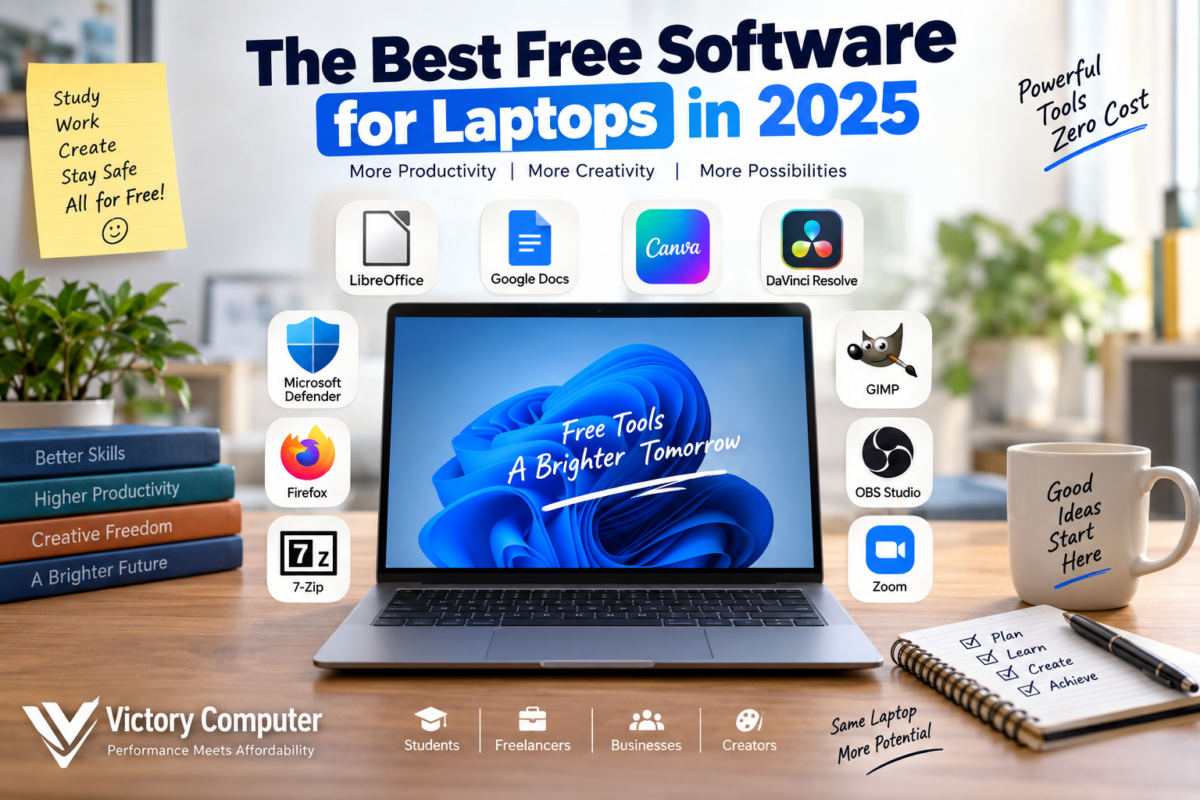 The Best Free Software for Laptops in 2025