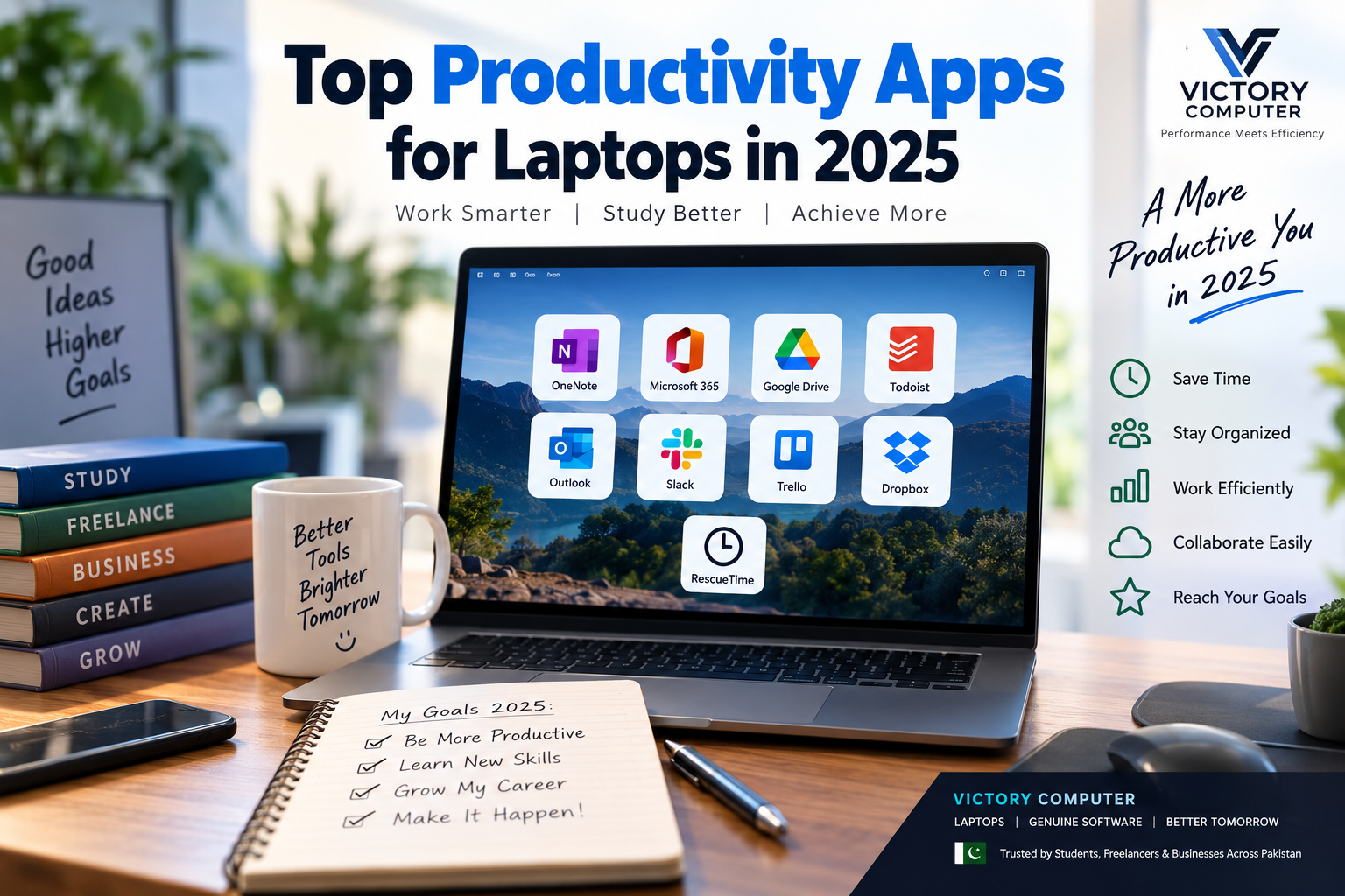 Top Productivity Apps for Laptops in 2025