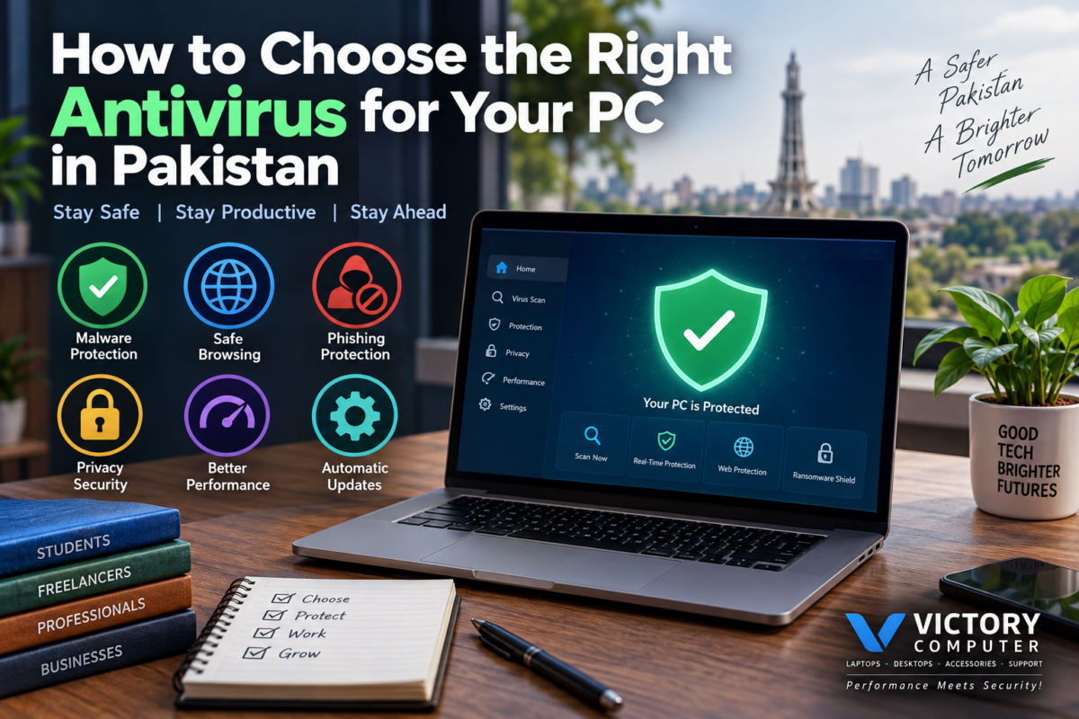 How to Choose the Right Antivirus for Your PC in Pakistan