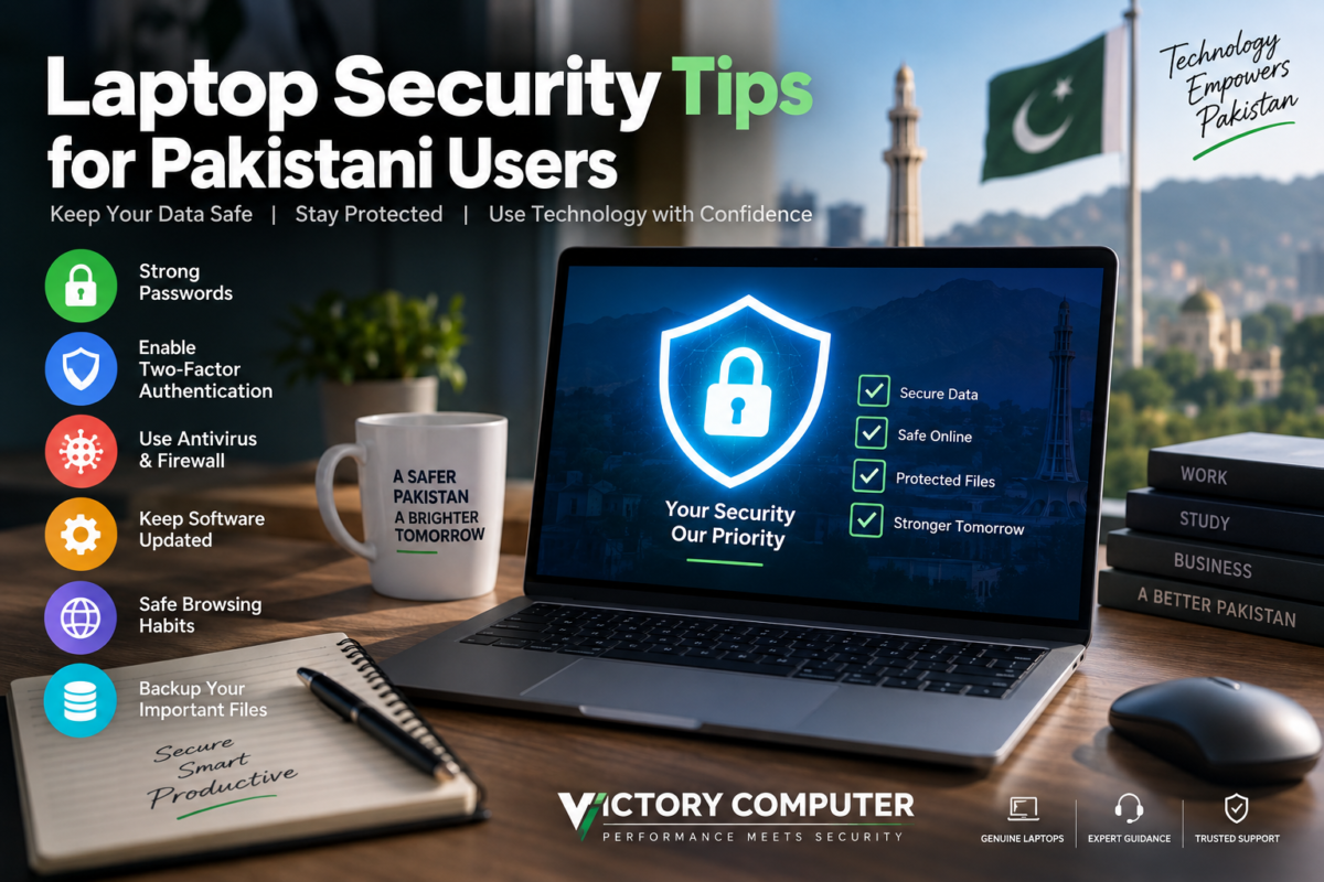 Laptop Security Tips for Pakistani Users