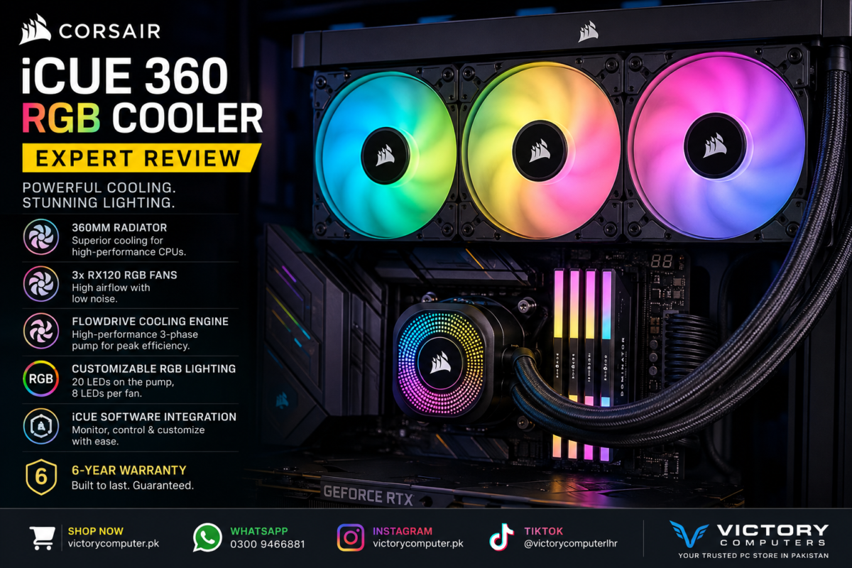 Corsair iCUE 360 RGB Cooler Expert Review
