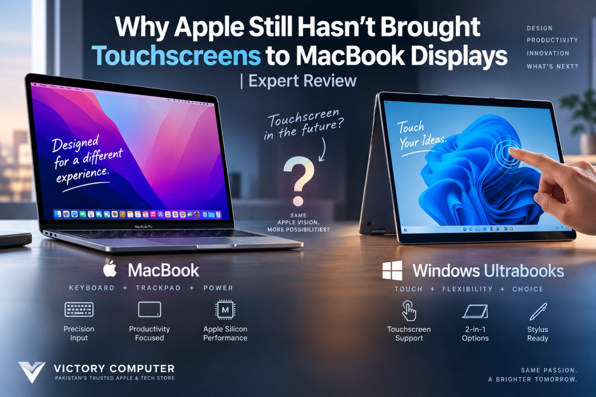 MacBook touchscreen vs Windows touchscreen laptop comparison