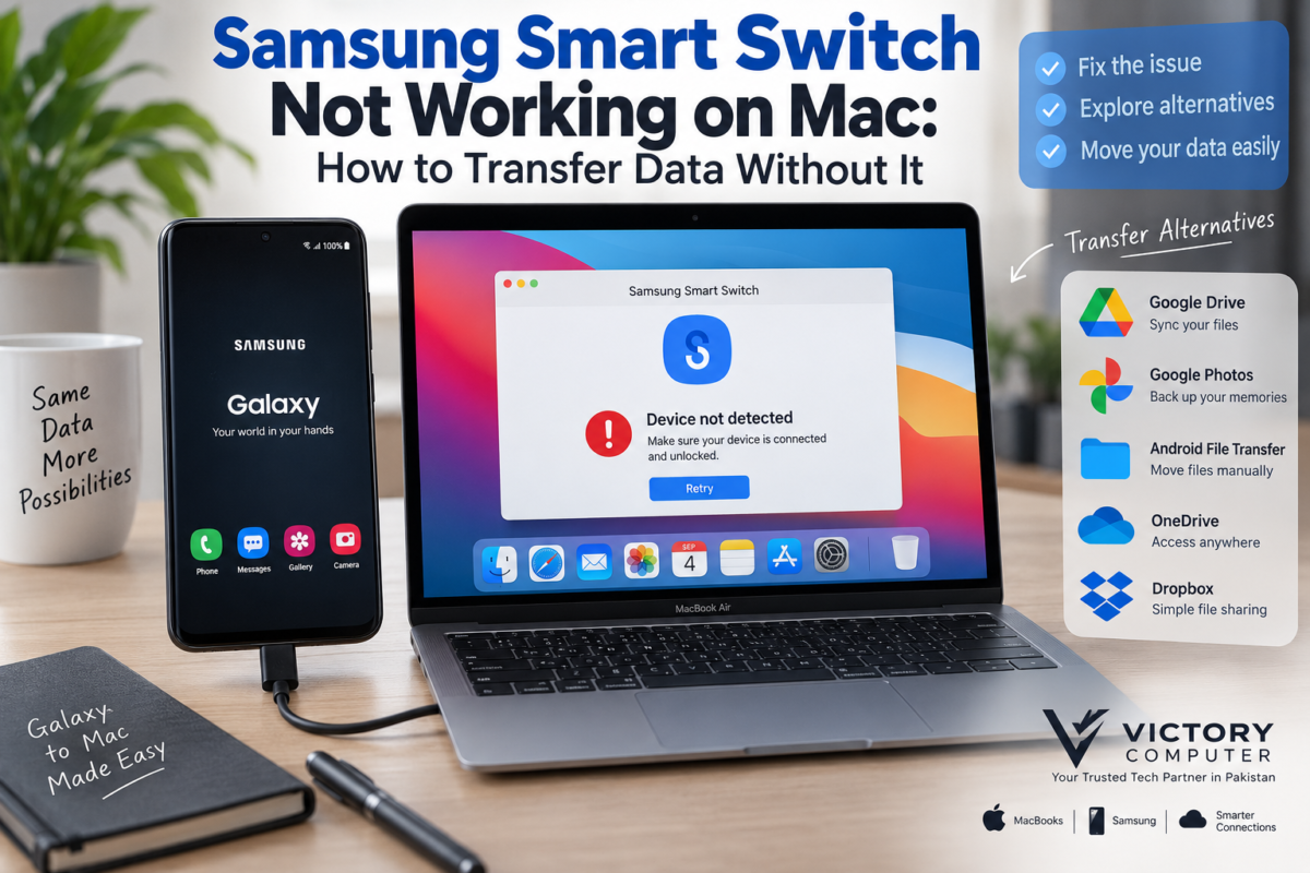 Samsung Smart Switch Not Working on Mac – Galaxy Data Transfer Guide
