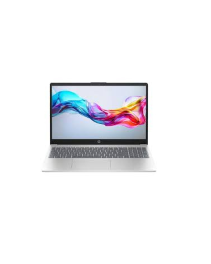 HP 15 FD0578NK with 13th Gen Intel Core i5-1334U Processor, 8GB DDR4 RAM, 512GB PCIe NVMe SSD, FreeDOS, 15.6-inch Full HD Anti-Glare Display, Natural Silver