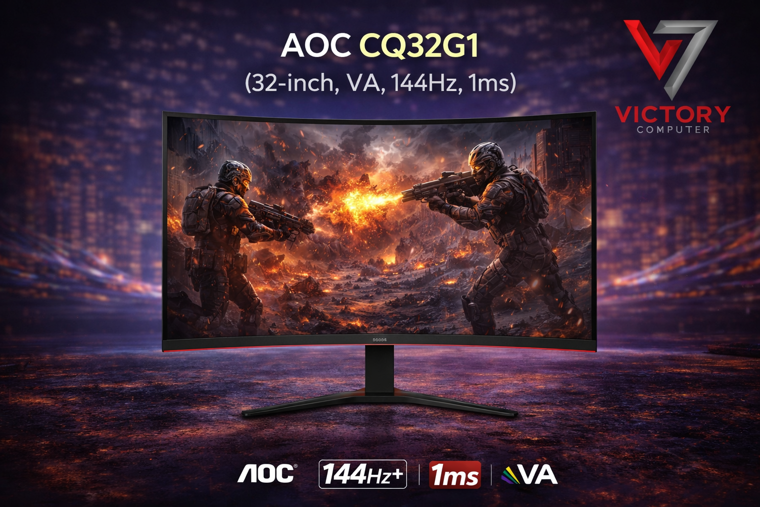 AOC CQ32G1 gaming