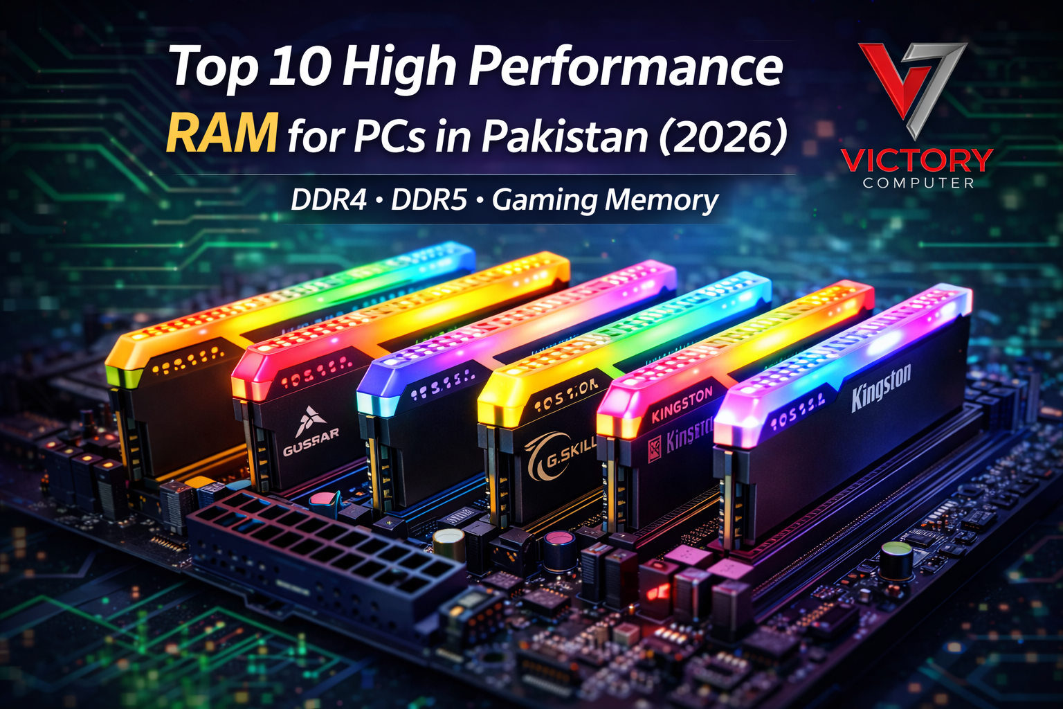 High Performance RAM for PCs in Pakistan