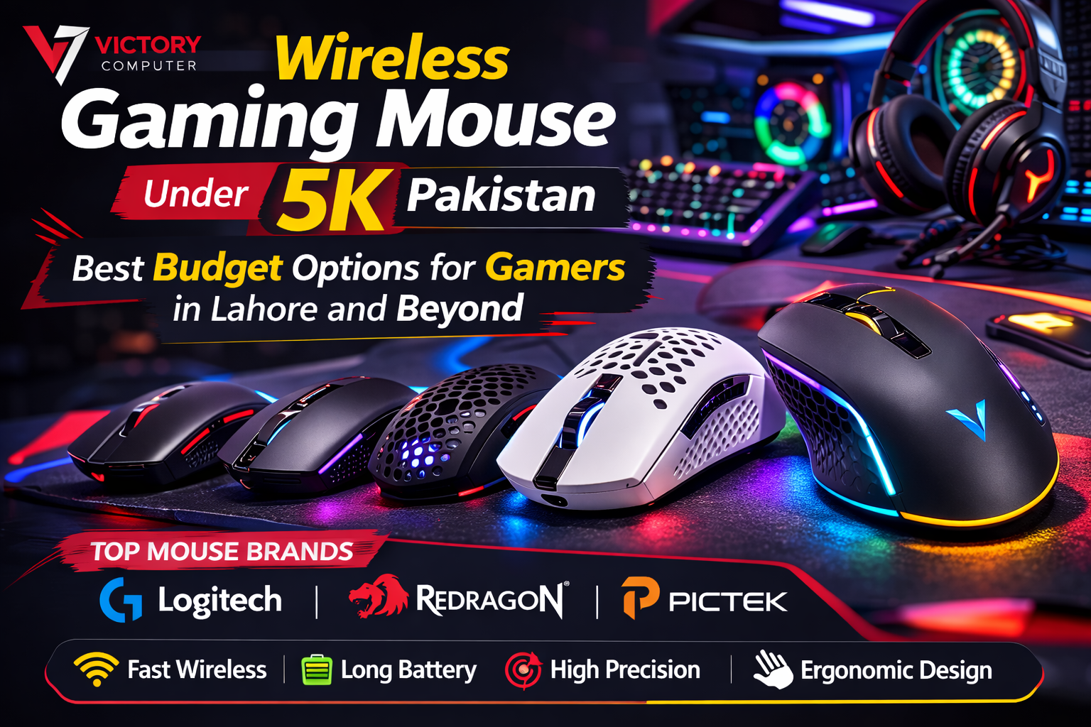 Wireless Gaming Mouse