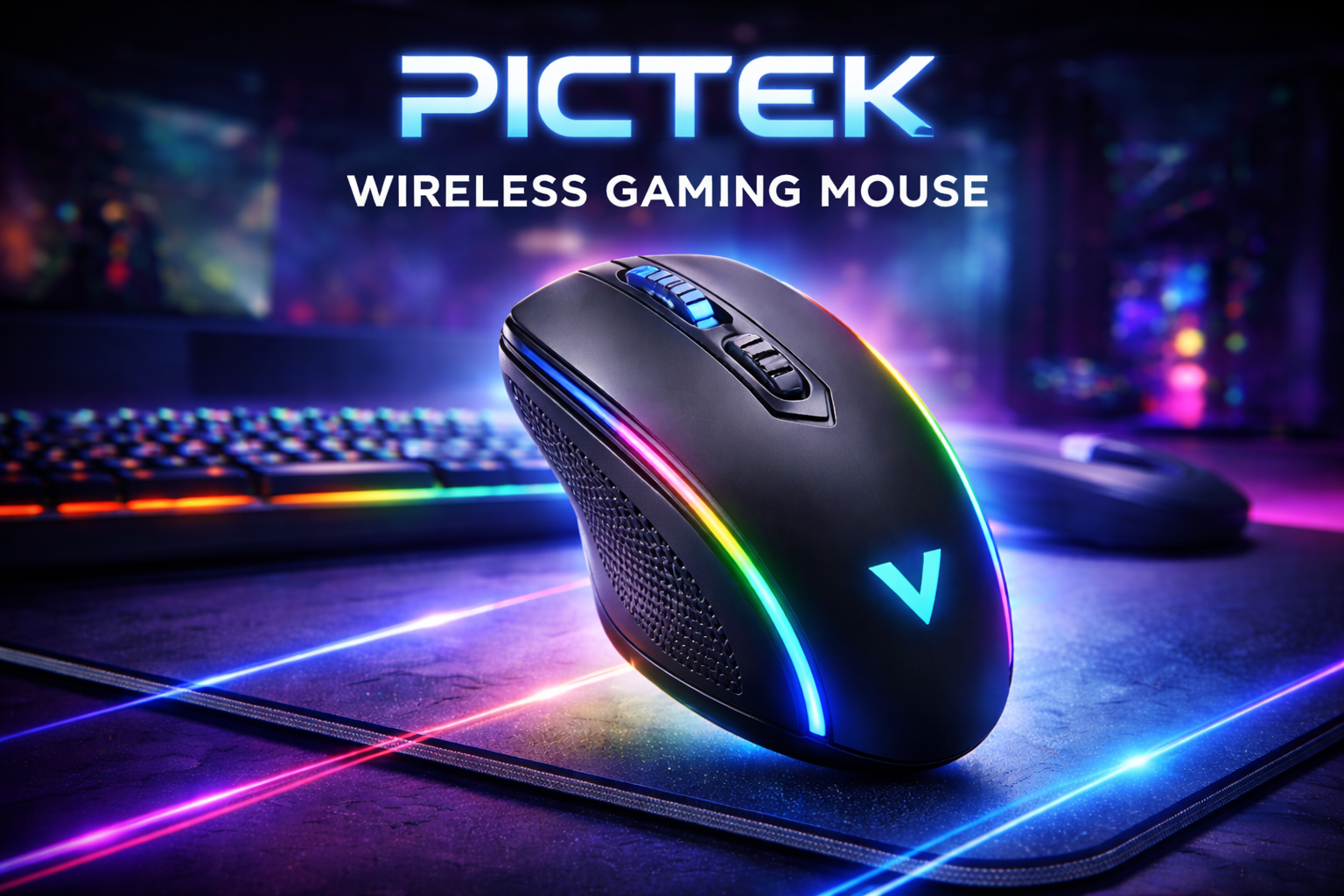 pictek wireless gaming mouse