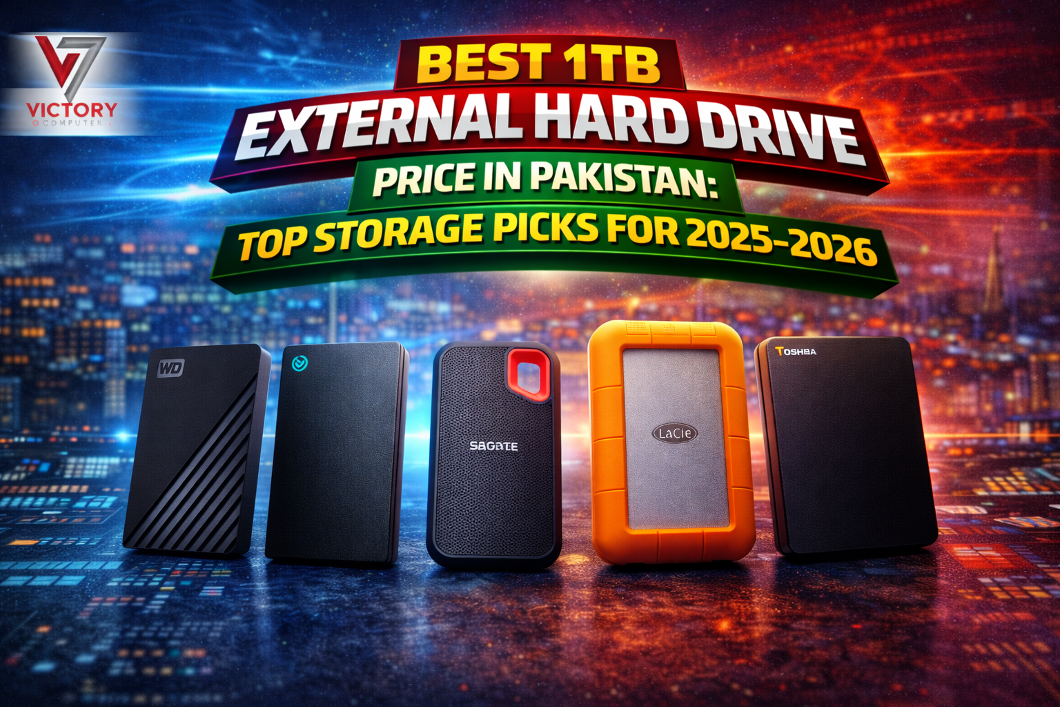 Best 1TB hard drives for 2025-2026