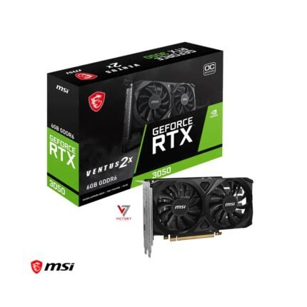 MSI Geforce RTX 3050 VENTUS 2X 6GB OC Graphics Card