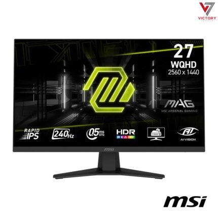 MSI MAG 274QF X24 27 WQHD 240Hz Rapid IPS Gaming Monitor