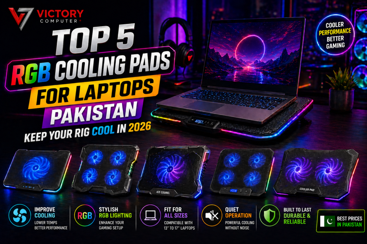 RGB cooling pad in Pakistan