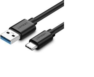 UGREEN 20881 USB-C Male To USB 3.0 A 3A Data Cable 0.5m