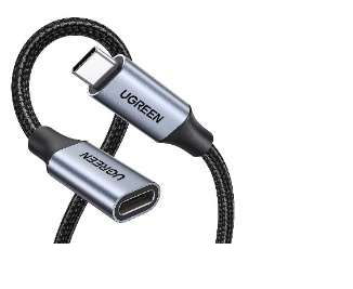 UGREEN 80810 USB-C 3.1 Extension Cable 10Gbps 0.5M
