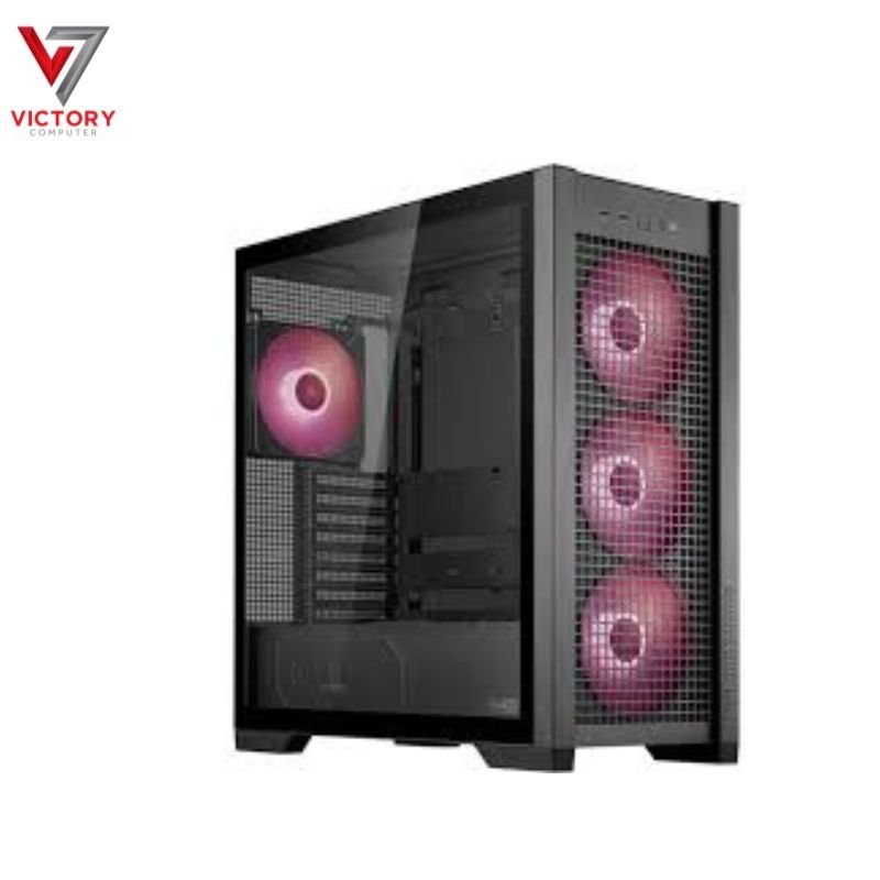 ASUS-CASE-GT302ARGB-FANSBLK.jpg ASUS CASE GT302 ARGB FANS Black - Image 1
