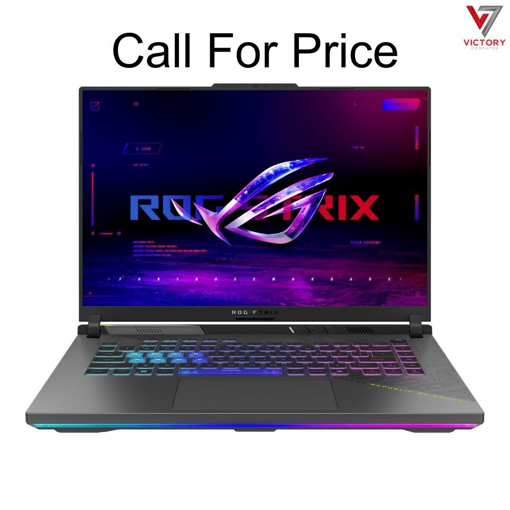 ASUS-ROG-STRIX-G16-G61PP-WH94-GAMING-LAPTOP.jpg ASUS ROG STRIX G16-G61PP-WH94 GAMING LAPTOP AMD Ryzen 9 8940HX, 16GB DDR5-5600 RAM, 1TB PCIe Gen 4 SSD, NVIDIA GeForce RTX 5070, 16" FHD+ 165Hz, W11 Home, 90NR0L67-M00450 - Image 1