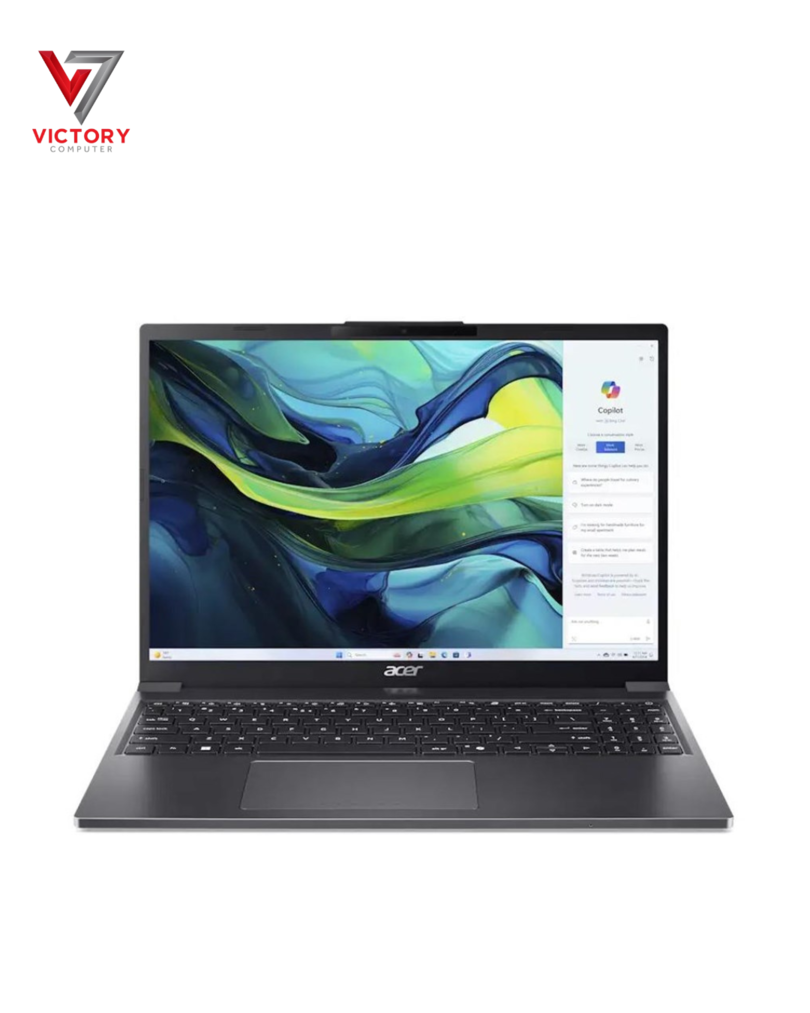AcerGo15.VictoryComputer.pk_.png Acer Aspire Go 15 AG15-71P-726W 15.6" FHD IPS Intel® Core™ i7-13620H 8GB DDR5 512GB PCle Gen4 SSD Windows 11 Home - Image 1