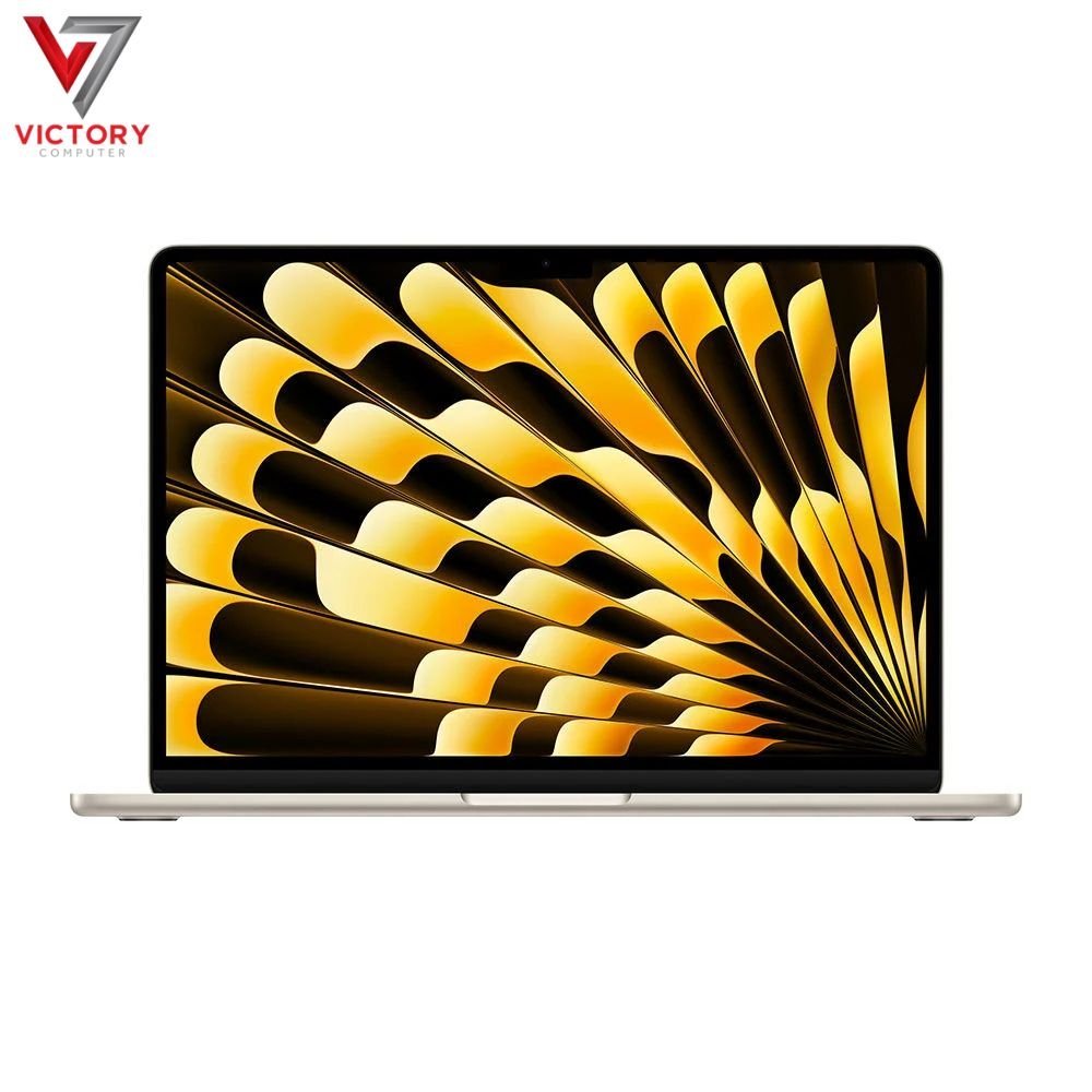 Apple-MacBook-Air-15-MW1J3-M4-Chip.jpg Apple MacBook Air 15" MW1J3 M4 Chip 16GB RAM 256GB SSD Starlight - Image 1