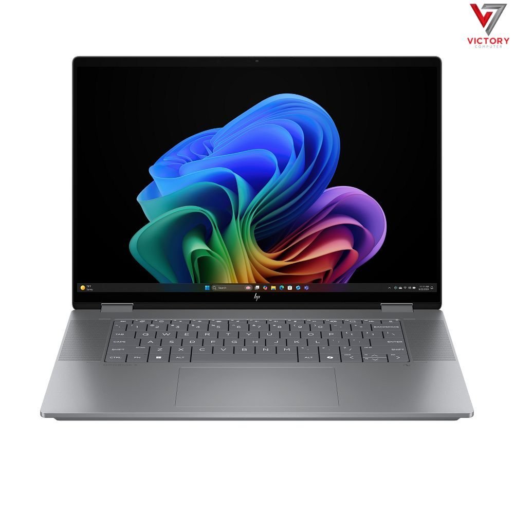 HP-OmniBook-X-Flip-2-in-1-Laptop-16-ar0013dx.jpg HP OmniBook X Flip 2-in-1 Laptop 16-ar0013dx, AMD Ryzen AI 5 340 APU, 16GB RAM, 512GB SSD, 16" 2K (1920X1200) Touch-Screen, Glacier Silver - Image 1