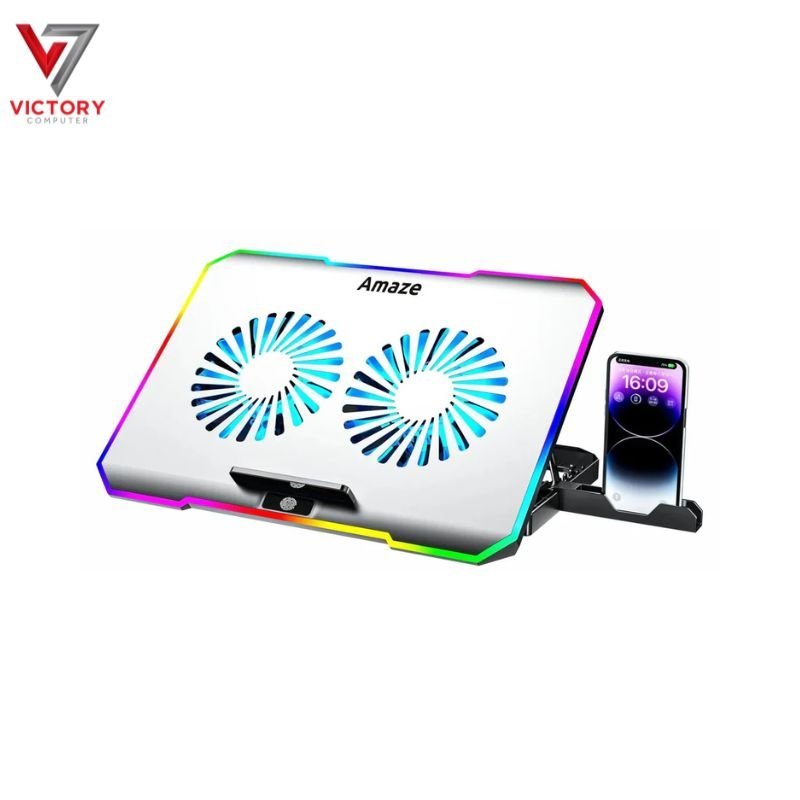 LAPTOP-RGB-COOLING-STAND-A505.jpg LAPTOP RGB COOLING STAND A505 - Image 1