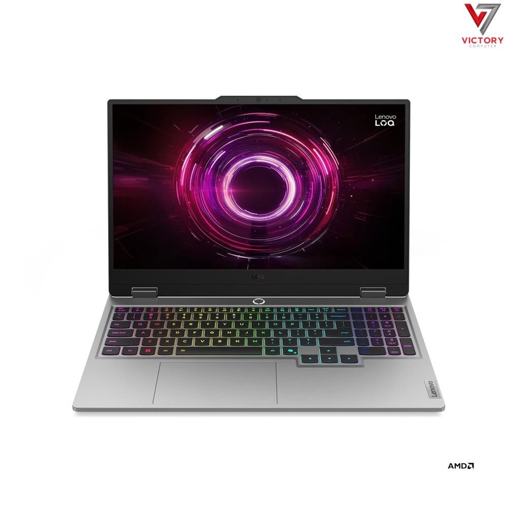 Lenovo-LOQ-15AHP10-AMD-Ryzen-5-220.jpg Lenovo LOQ 15AHP10 AMD Ryzen 5 220 16GB DDR5 RAM, 512GB SSD, 15.6" FHD IPS 144Hz Screen, Nvidia GeForce RTX 5050 8GB, White Backlit Keyboard, Windows 11 Home, 83JG000JUS - Image 1