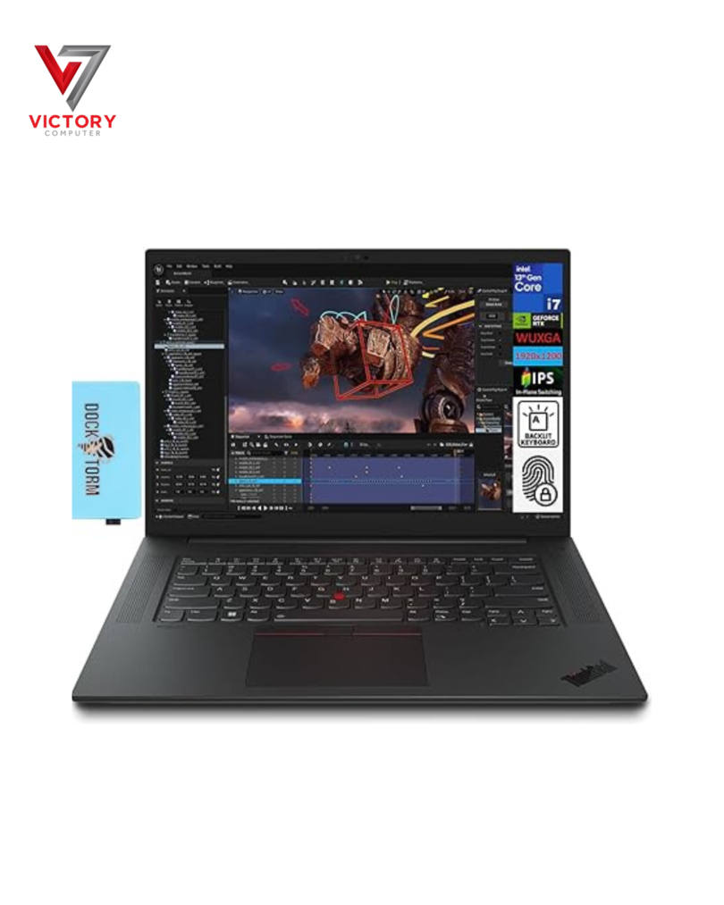 LenovoThinkpad.victorycomputers.pk_.png Lenovo Thinkpad P1 Gen 6 Intel Core i7-13700H 16 GB DDR5-5600 / 512GB G4 SSD GeForce NVIDIA RTX A1000 6GB - Image 1