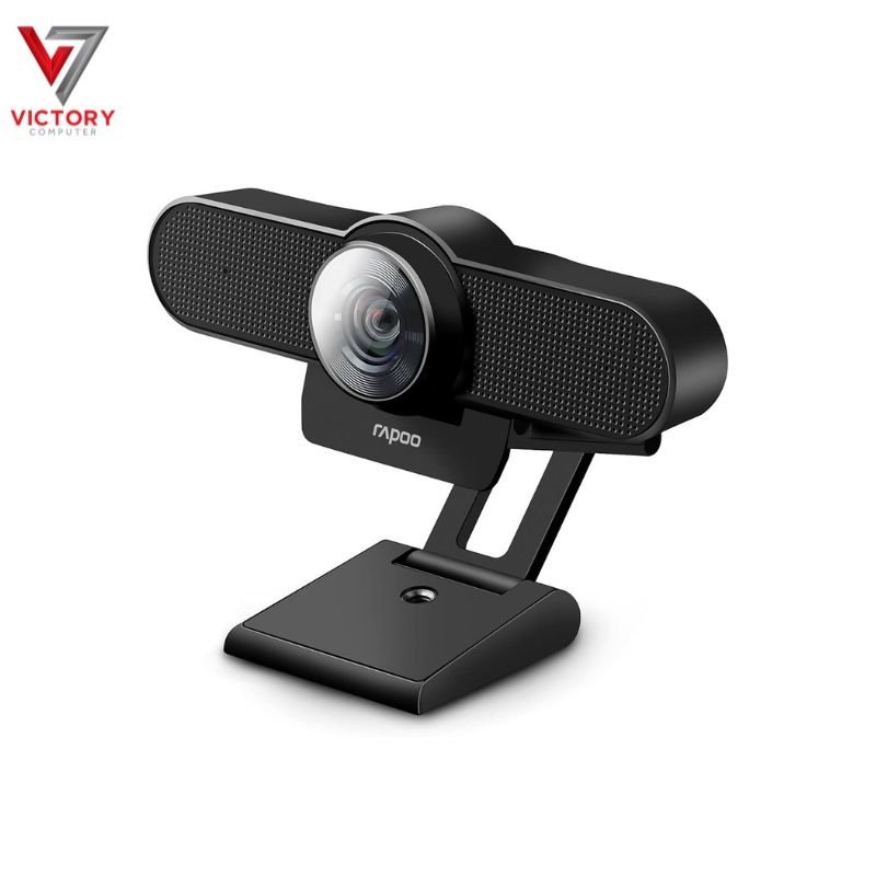 RAPOO-C500-2160p-4K-Camera-Mics.jpg RAPOO C500 2160p 4K HD Webcam Omi Directional Mics wide Angle Lens - Image 1