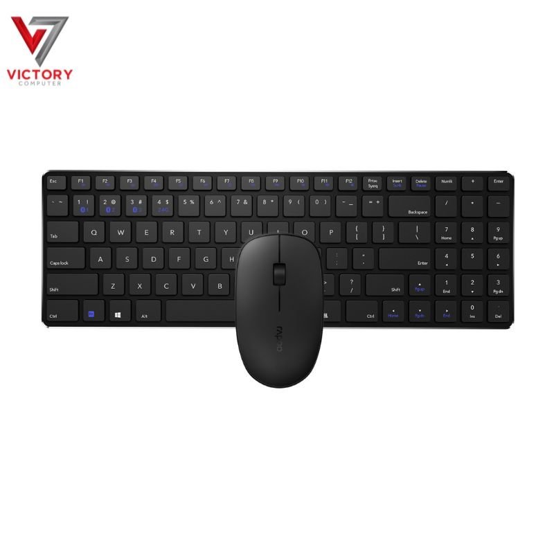 Rapoo-9300MCombo.jpg Rapoo 9300M Multi-Mode Wireless Keyboard & Mouse Combo - Image 1