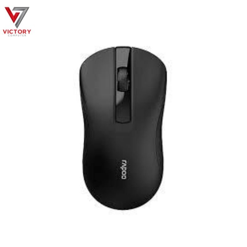 Rapoo-B20-Silent-1200-DPI-Wireless-Optical-Mouse.jpg Rapoo B20 Silent 1200 DPI Wireless Optical Mouse Black - Image 1